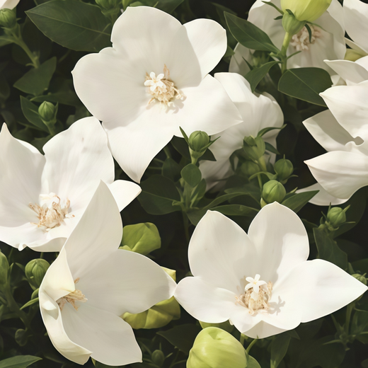 Platycodon Balloon Flower Seeds - White Seeds