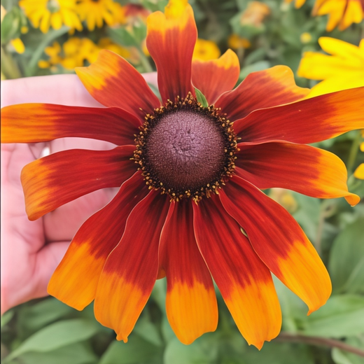 Rudbeckia Single Petaled Mix Black Eyed Susan Seeds
