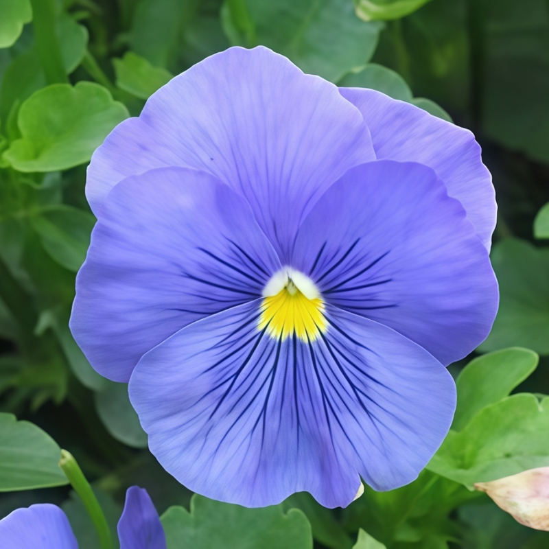 Colour Pansy Seeds - Pure Blue Seeds